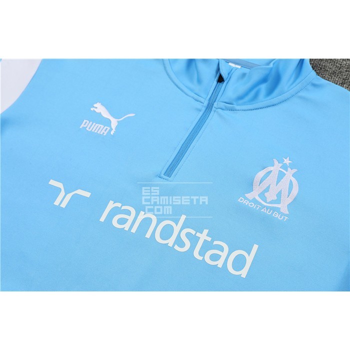 Chandal de Sudadera del Olympique Marsella 23-24 Azul - Haga un click en la imagen para cerrar